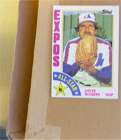 1984 Topps #394 Steve Rogers — front