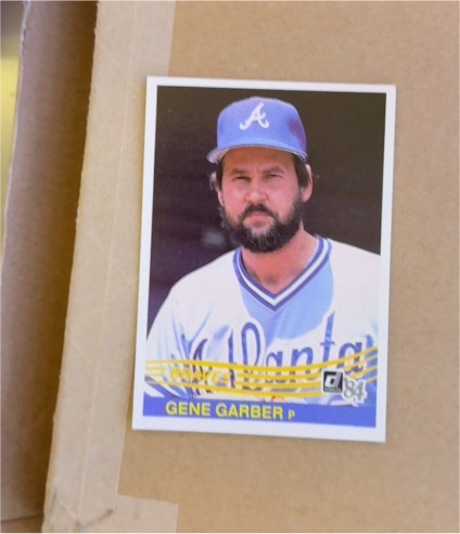 1984 Donruss #287 Gene Garber — front