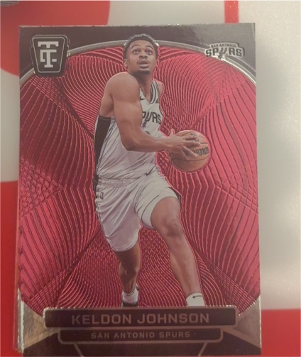 2024-25 Panini Totally Certified #101 Keldon Johnson — front