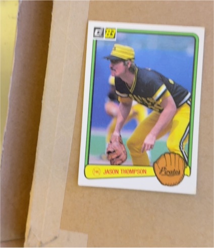 1982 Donruss #27 Jason Thompson — front