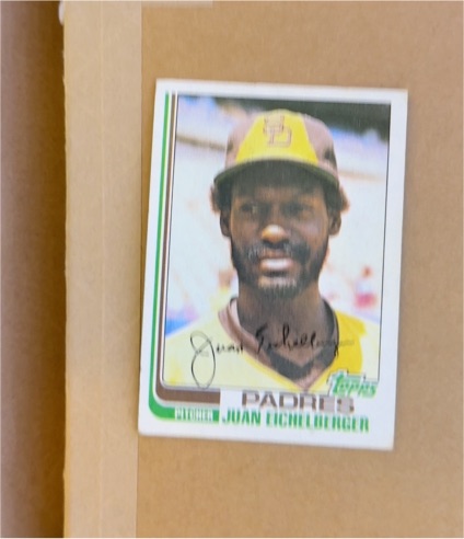 1982 Topps #614 Juan Eichelberger — front