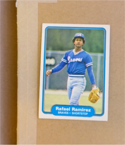 1982 Fleer #447 Rafael Ramirez — front