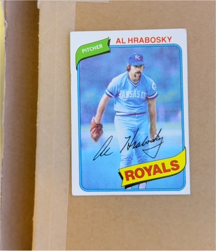 1980 Topps #585 Al Hrabosky — front