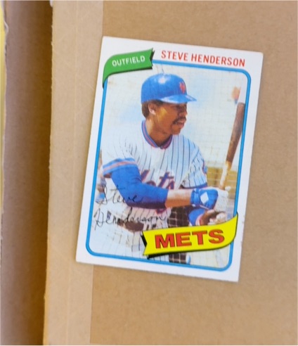 1980 Topps #299 Steve Henderson — front