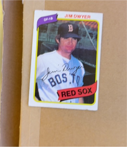 1980 Topps #576 Jim Dwyer — front