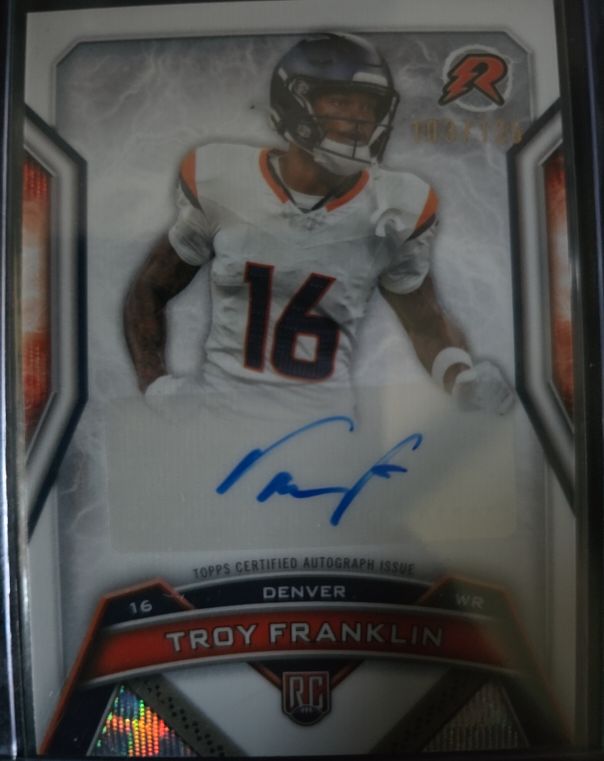2024 Topps Resurgence #16 Troy Franklin — front
