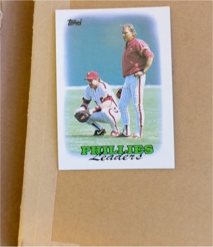1988 Topps #669 Phillies Leaders Philadelphia Phillies — front