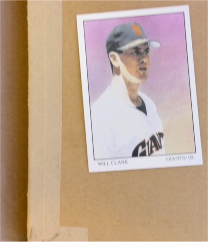 1990 Score #684 Will Clark — front