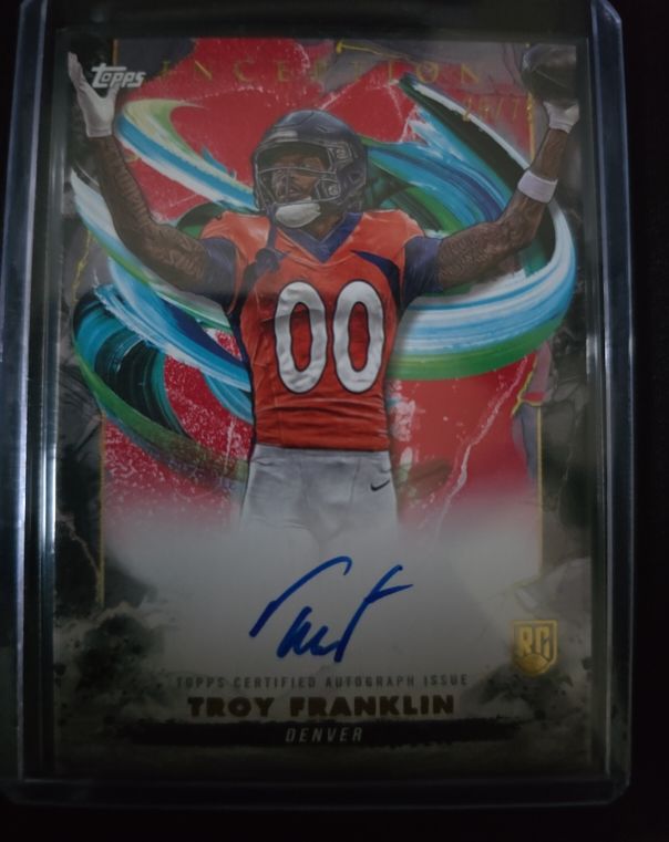 2024 Topps Inception #RA-TF Troy Franklin — front