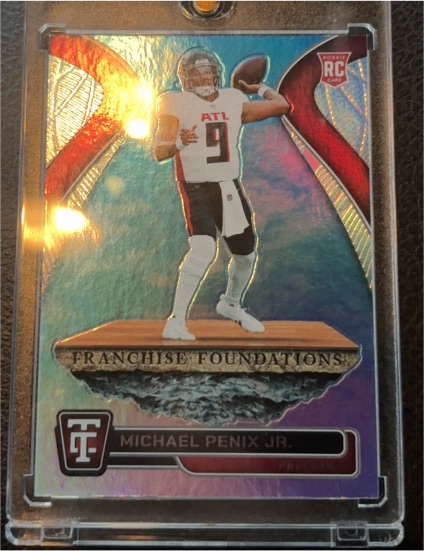 2024 Panini Totally Certified Franchise Foundations #4 Michael Penix Jr. — front
