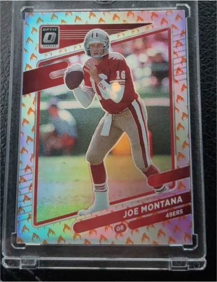 2021 Panini Donruss Optic #194 Joe Montana — front