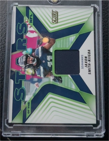 2025 Panini Score #SNJ-JSA Jaxon Smith-Njigba — front