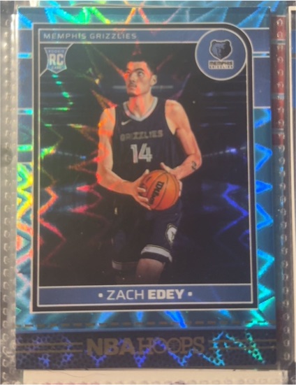 2024-25 Panini NBA Hoops #239 Zach Edey — front