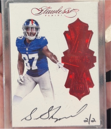 2016 Panini Flawless #14 Sterling Shepard — front