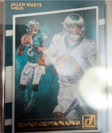 2020 Panini Donruss Rookie Gridiron Kings #RGK-JAH Jalen Hurts — front