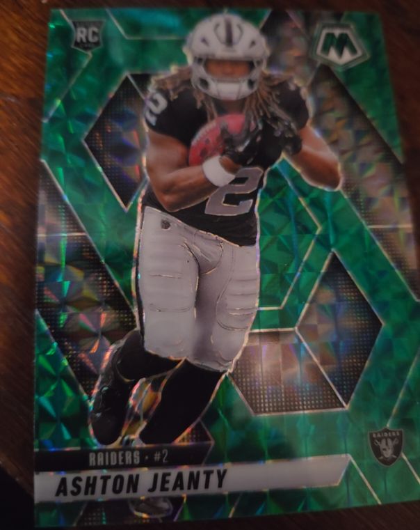 2025 Panini Mosaic #2 Ashton Jeanty — front