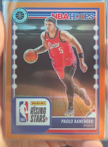 2023-24 Panini NBA Hoops Premium Stock #295 Paolo Banchero — front