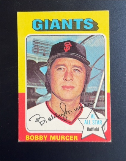 1975 Topps #350 Bobby Murcer — front