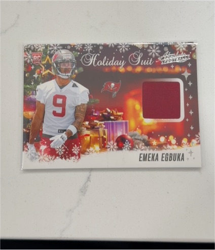 2025 Panini Absolute #HS-EEA Emeka Egbuka — front