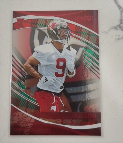 2025 Panini Absolute #124 Emeka Egbuka — front