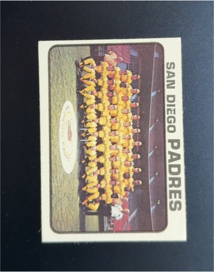 1973 Topps #316 San Diego Padres Team — front