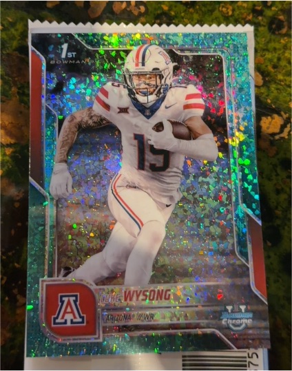 2025 Bowman Chrome University #49 Luke Wysong — front