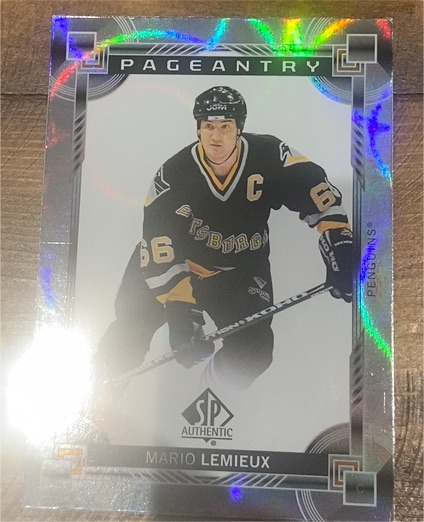 2024-25 SP Authentic Pageantry #P-73 Mario Lemieux — front