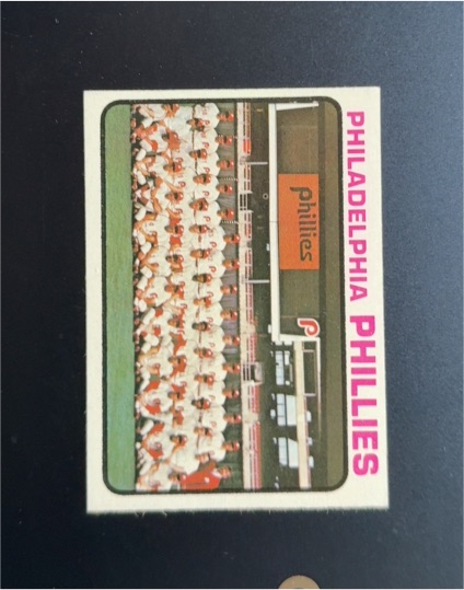 1973 Topps #536 Philadelphia Phillies Team — front