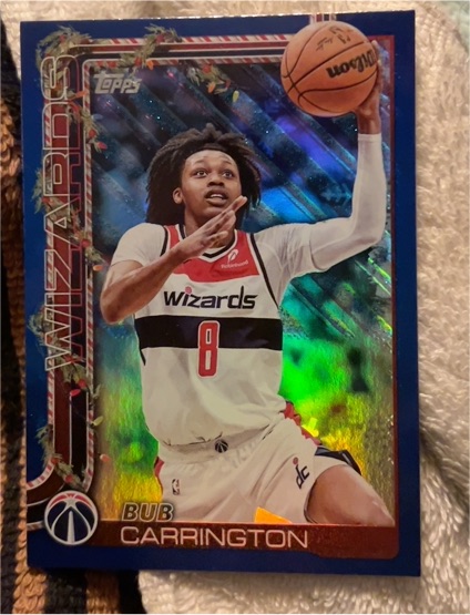2025-26 Topps #97 Bub Carrington — front