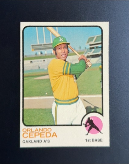 1973 Topps #545 Orlando Cepeda — front