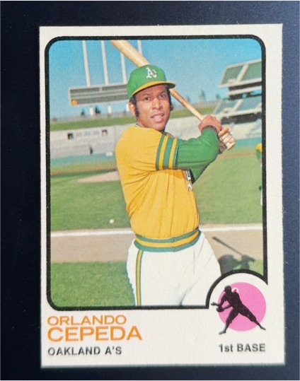 1973 Topps #545 Orlando Cepeda — front