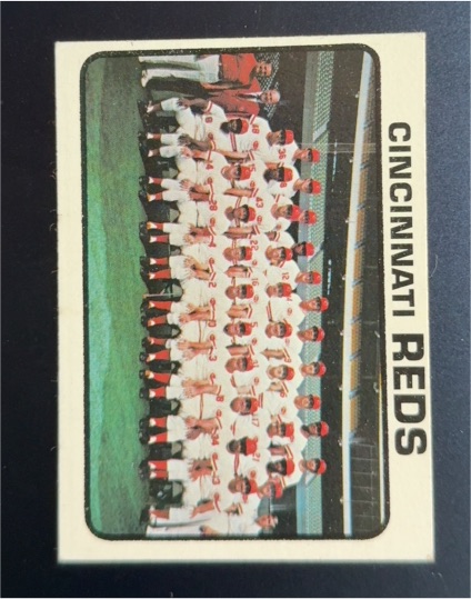 1973 Topps #191 Cincinnati Reds Team — front