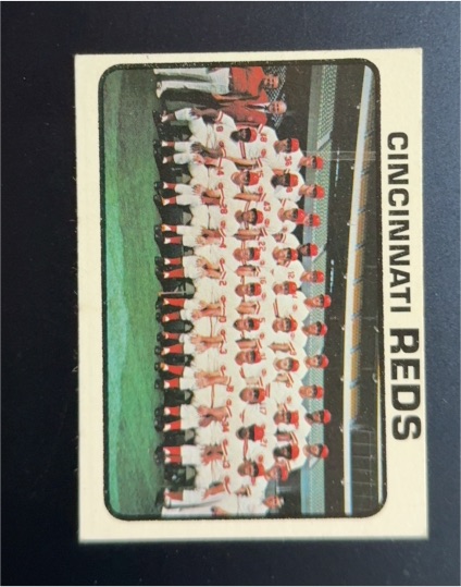 1973 Topps #641 Cincinnati Reds Team — front
