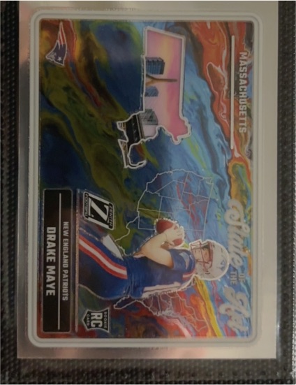2024 Panini Zenith #18 Drake Maye State of the Art — front