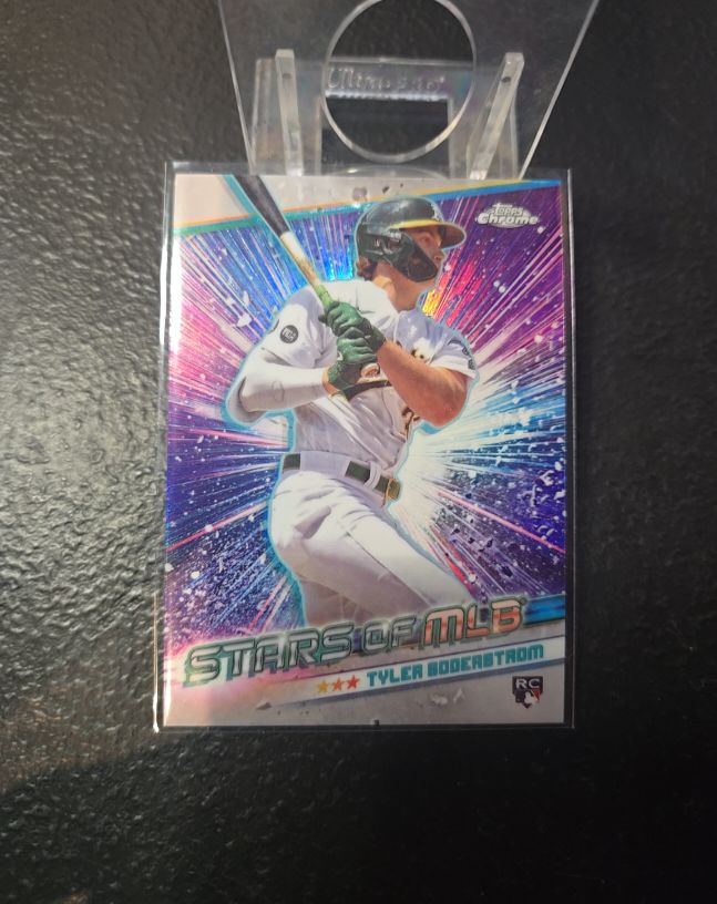 2024 Topps Chrome Stars Of MLB #CSMLB-18 Tyler Soderstrom — front