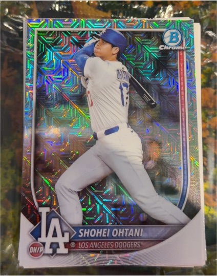 2025 Bowman Chrome #17 Shohei Ohtani — front