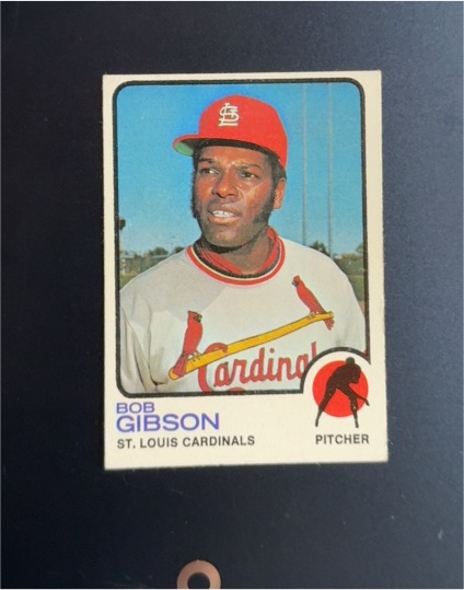1973 Topps #190 Bob Gibson — front