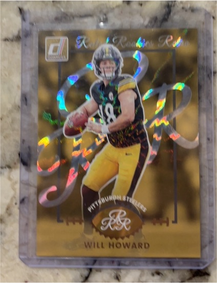 2025 Donruss Rated Rookies Retro #15 Will Howard — front