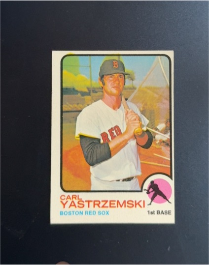 1973 Topps #245 Carl Yastrzemski — front