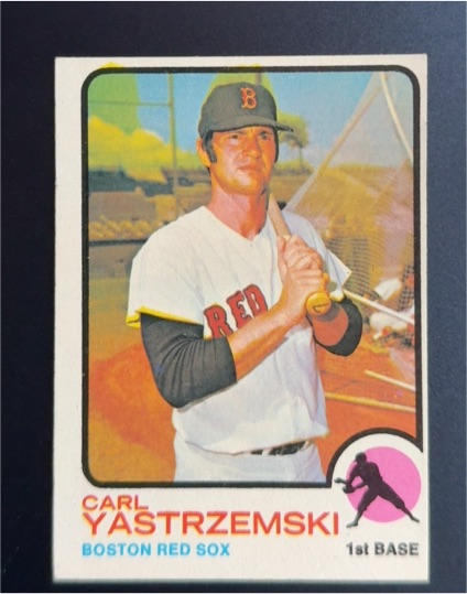 1973 Topps #245 Carl Yastrzemski — front