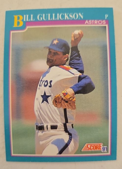 1991 Score #177 Bill Gullickson — front