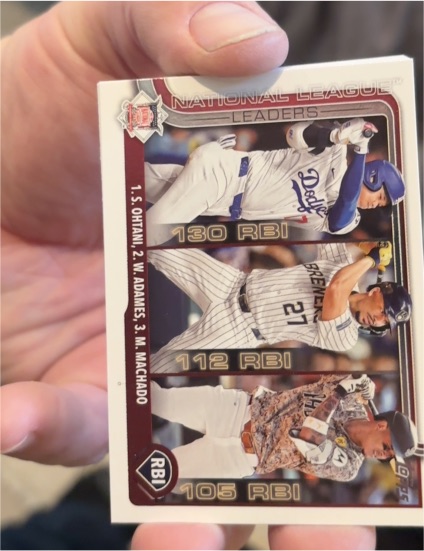 2025 Topps Series 1 #86 Shohei Ohtani / Willy Adames / Manny Machado — front