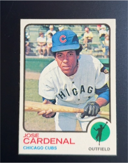 1973 Topps #393 Jose Cardenal — front