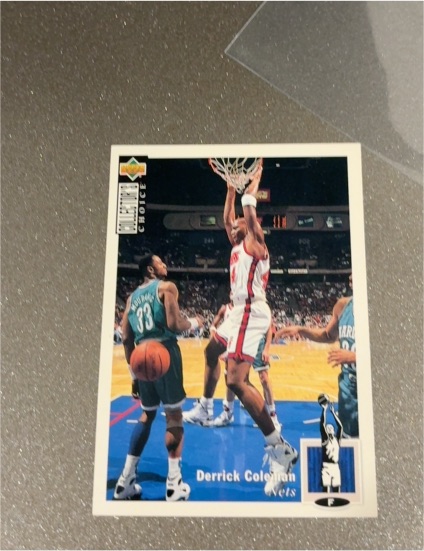 1994-95 Upper Deck Collector's Choice #232 Derrick Coleman — front