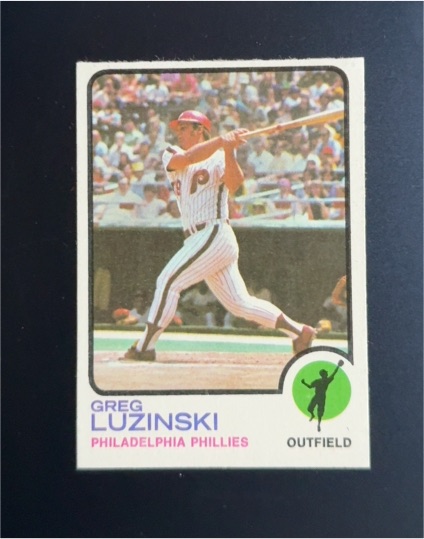 1973 Topps #189 Greg Luzinski — front