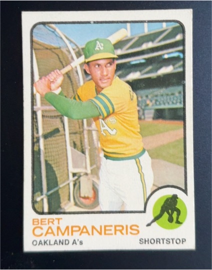 1973 Topps #295 Bert Campaneris — front