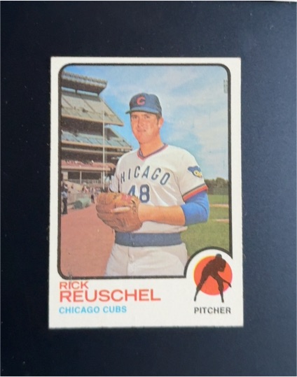 1973 Topps #482 Rick Reuschel — front