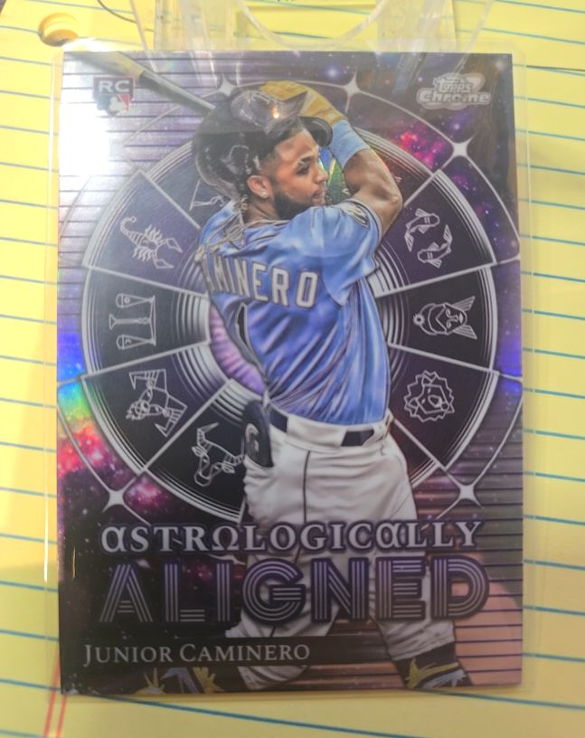 2024 Topps Cosmic Chrome #AA-16 Junior Caminero — front
