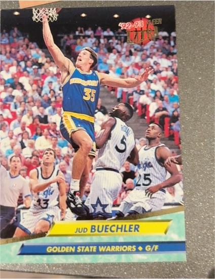 1992-93 Ultra #261 Jud Buechler — front