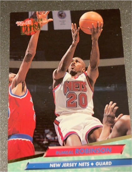 1992-93 Fleer Ultra #317 Rumeal Robinson — front